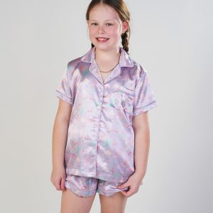 Girls - Boot Scootin Short Satin PJ Set