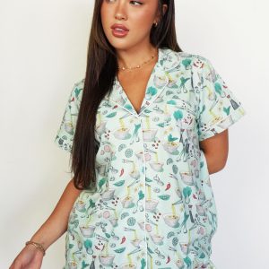 Ramen Knit Cotton Short PJ Set