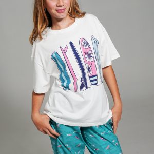 Girls - Ocean Drift T-Shirt & Long Pants PJ Set