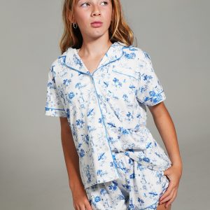 Girls - Coming Home Jersey Knit Cotton Short PJ Set