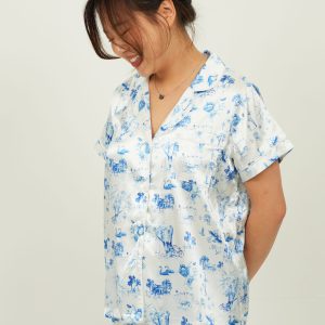 Coming Home Satin Short PJ Set