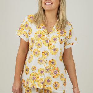 Sunflower Cotton Short Pyjama Set