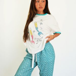 See You In The Sea T-Shirt & Long Pants PJ Set