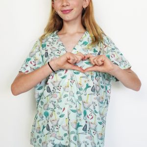 Girls - Ramen Jersey Knit Cotton Short PJ Set