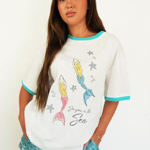 See You In The Sea T-Shirt & Short Pants PJ Set
