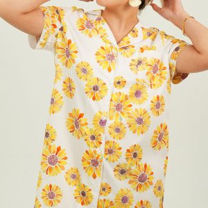 Sunflower Cotton Night Shirt