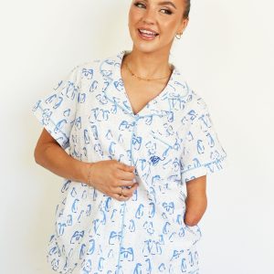 Penguin Pals Jersey Knit Cotton Short PJ Set