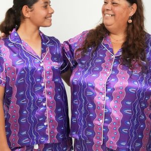 Grandmothers Wisdom Short Satin PJ Set