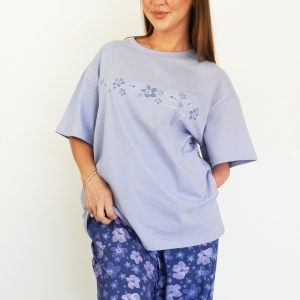 Bloom Babe T-Shirt & Long Pants PJ Set