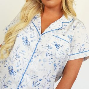 Morning Swim Cotton Short Pyjama Set