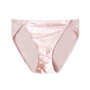 Mulberry Silk High-Cut Bikini Panties
