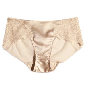Mulberry Silk Satin Bikini Panties