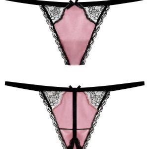 Silk Lace G-String Panties