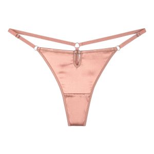 Low-Rise Silk G-String Thong