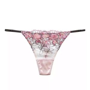 Sheer Lace G-String Thong